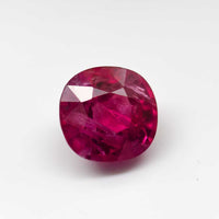 Natural Ruby Gemstone | Red Cushion Cut  Heated | 1.81 Carats