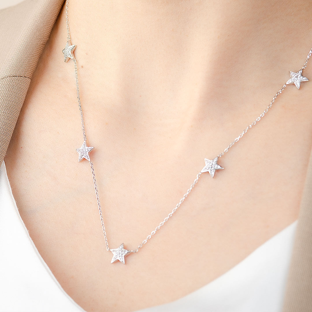 Diamond Celestial Necklace | Saratti