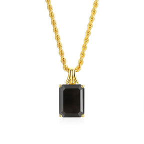 Black Pendant Necklace For Men | Saratti
