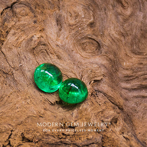 Green Stones Emerald Matched Gemstones | Modern Gem Jewelry
