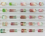 Bi Color Tourmaline Gemstone - Modern Gem Jewelry