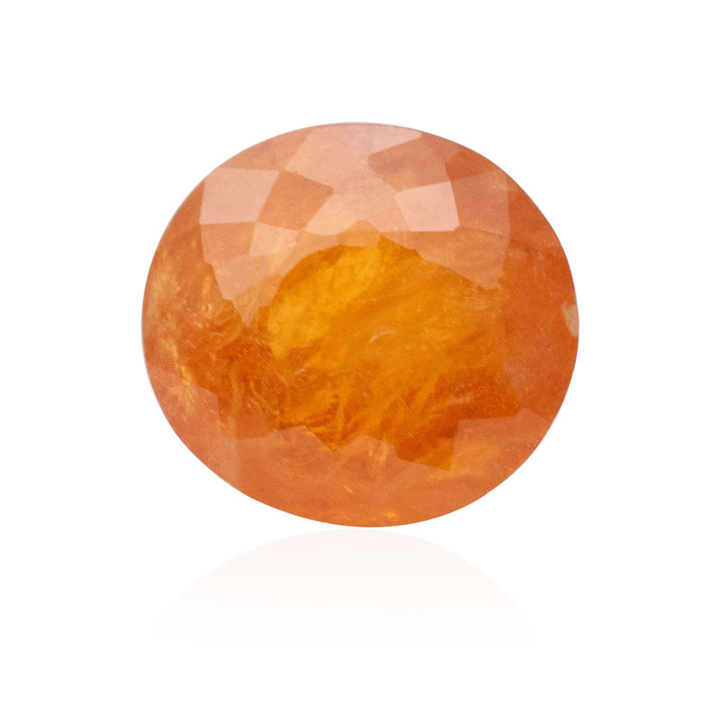 January Birthstone Oval Fanta Garnet Gemstone - Modern Gem Jewelry