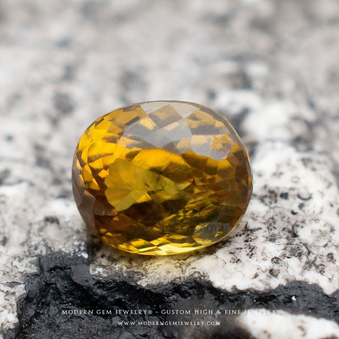 Andradite (Yellow-Green) Garnet | The Dazzling January Birthstone Explained! | Saratti