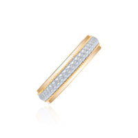 Aurelian Honeycomb Wedding Band
