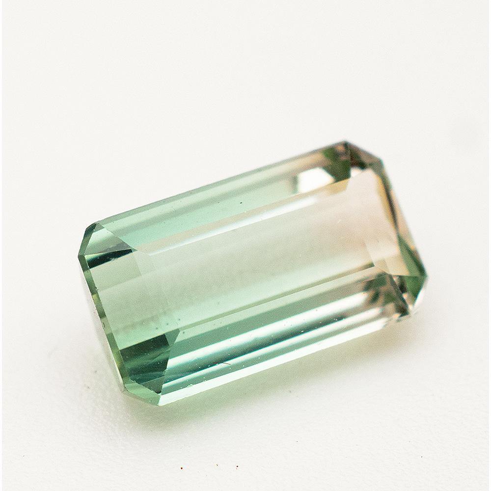 2.3 Carat Natural Bi-Color Tourmaline Gemstone | 10mm x 5.7mm - Modern Gem Jewelry 