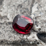 Natural Garnet Gemstone Red Cushion - Modern Gem Jewelry