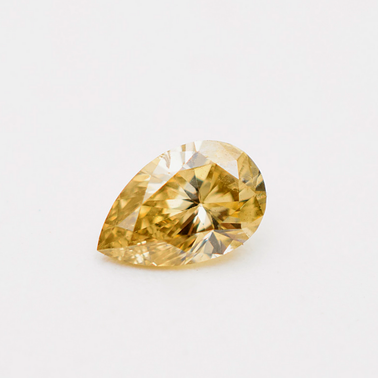 Natural Diamond Loose Gemstone Yellow Shape