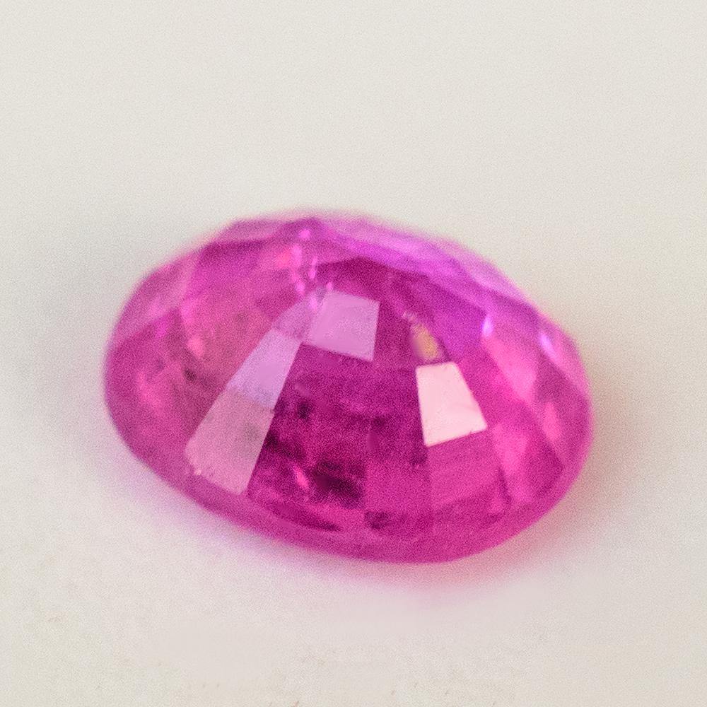 Natural Sapphire Gemstone | Oval Cut Fancy Pink | 0.64 Carat Heated | Custom Jewelry | Modern Gem Jewelry