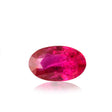 Ruby Gemstone | Oval Cut Purplish Red | Unheated 0.46 Carats | Custom Jewelry| Modern Gem Jewelry