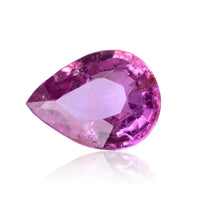 Natural Sapphire Gemstone | Pear Cut Fancy Pink | 0.96 Carat Heated