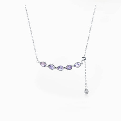 Wisteria Teardrop Tanzanite Necklace | Saratti 