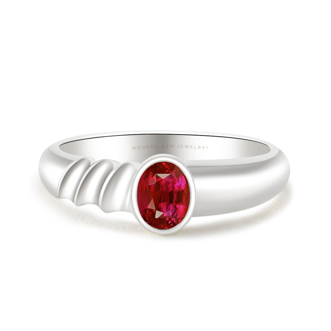 Antique Ruby Rings  | Modern Gem Jewelry | Saratti 
