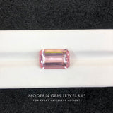 7 carats + Pink Morganite Stone | Modern Gem Jewelry