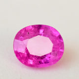 Natural Sapphire Gemstone | Oval Cut Fancy Pink | 0.64 Carat Heated | Custom Jewelry | Modern Gem Jewelry