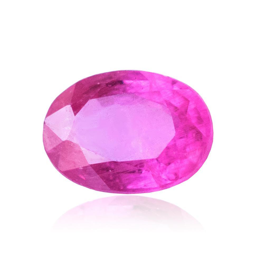 Natural Sapphire Gemstone | Oval Cut Fancy Pink | 1.09 Carats Heated | Custom Jewelry | Modern Gem Jewelry