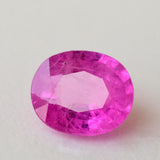 Natural Sapphire Gemstone | Oval Cut Fancy Pink | 0.64 Carat Heated | Custom Jewelry | Modern Gem Jewelry