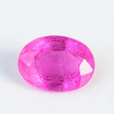 Natural Sapphire Gemstone | Oval Cut Fancy Pink | 1.09 Carats Heated | Custom Jewelry | Modern Gem Jewelry