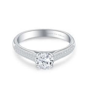 1.2 Carat Diamond Ring | Custom Rings| Modern Gem Jewelry