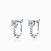 Timeless Diamond Hoop Earrings - Affordable Luxury Jewelry for Women | Modern Gem Jewelry