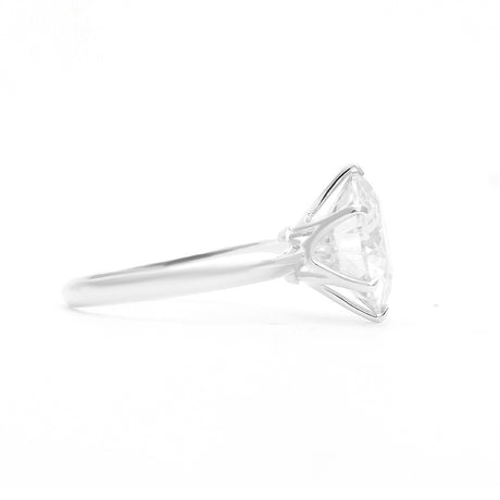 Six Prong Moissanite Promise Ring