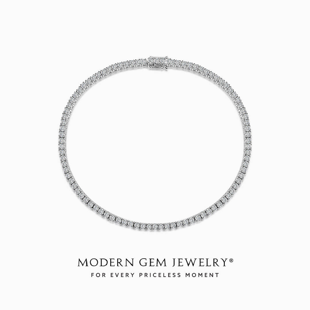 Premium Diamond Tennis Bracelet Inspired Tiffany | Modern Gem Jewelry
