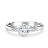 1.25 Carat Diamond Ring in White Gold with Ribbon Design | Custom Diamond Ring | Modern Gem Jewelry