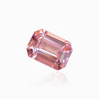 7.71 carats Pink Morganite Stone in Rectangular Shape