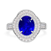 Vintage Sapphire Engagement Ring | Saratti