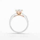 Prong Set Round Diamond Engagement Ring 