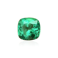 Emerald Gemstone | Cushion Cut Green Columbian | 2.25 Carats Heirloom Minor-Oil