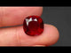 Ruby Gemstone | Pigeon Blood Red Cushion Cut | GRS Certified 6 carats | Modern Gem Jewelry