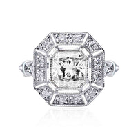 Clara • Vintage Diamond Cluster Ring